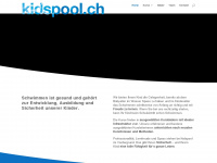 kidspool.ch Webseite Vorschau