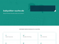 babysitter-suche.de Webseite Vorschau