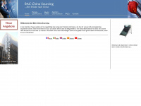 bac-china-sourcing.de Webseite Vorschau