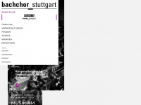 bachchor-stuttgart.de Webseite Vorschau