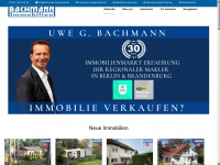 bachmannimmobilien.de Webseite Vorschau