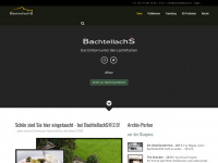 bachtellachs.ch Webseite Vorschau