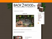 back2wood.de Webseite Vorschau