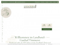 landhotel-timmerer.at Webseite Vorschau