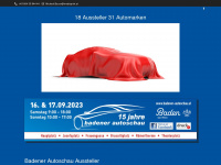 badener-autoschau.at Webseite Vorschau