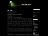 badindicator.de Webseite Vorschau