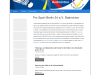 badminton-berlin.de Thumbnail