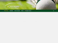 badminton-freiburg.de Webseite Vorschau