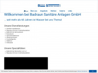 badraunsanitaer.ch Webseite Vorschau