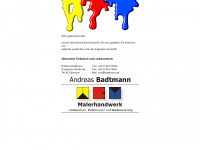 badtmann.de Webseite Vorschau