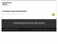 umweltzentrum-bochum.de Webseite Vorschau