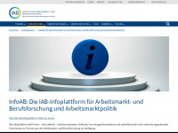 infosys.iab.de Webseite Vorschau