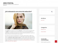 oropostal.es Webseite Vorschau