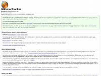 glimmerblocker.org Webseite Vorschau