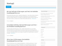 startup2.eu Webseite Vorschau