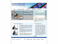 powell-graphics.com Webseite Vorschau
