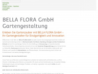 bella-flora.net Webseite Vorschau