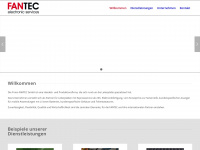 fantec.ch Webseite Vorschau