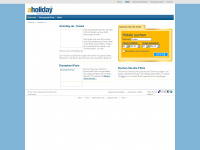 aholiday.de Webseite Vorschau