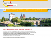 cdu-limburg.de Webseite Vorschau