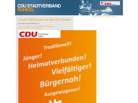 cdu-runkel.de Webseite Vorschau