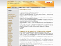cdu-villmar.de Webseite Vorschau