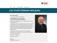 cdu-weilburg.de Webseite Vorschau