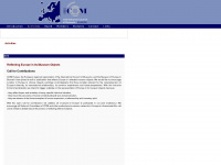 icom-europe.org Webseite Vorschau