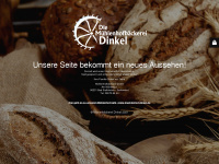 baeckerei-dinkel.de Webseite Vorschau