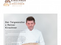 baeckerei-kirschner.de Webseite Vorschau