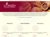 baeckerei-mueller-weischlitz.de Webseite Vorschau
