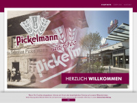 baeckerei-pickelmann.de Webseite Vorschau