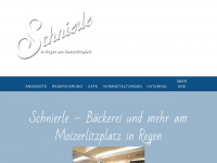 baeckerei-schnierle.de Webseite Vorschau