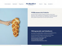 baeckerei-schefer.ch Webseite Vorschau