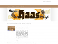 baeckerei-haas.net Webseite Vorschau
