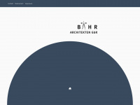 baehr-architekten.de Webseite Vorschau