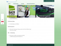 baer-academy.de Webseite Vorschau