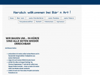 baer-n-art.de Webseite Vorschau