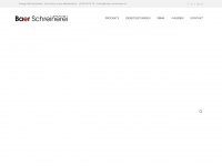 baer-schreinerei.ch Webseite Vorschau