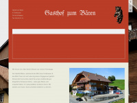 baeren-suederen.ch Webseite Vorschau