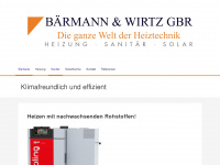 baermann-wirtz.de Webseite Vorschau