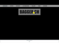 bagger.ch Webseite Vorschau