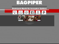 bagpiper.de Webseite Vorschau