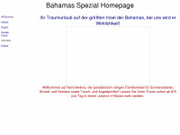 bahamas-spezial.de Webseite Vorschau