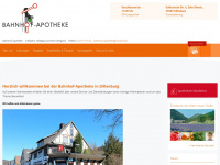 bahnhof-apotheke-dillenburg.de Webseite Vorschau