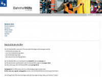 bahnhofhilfe.ch Webseite Vorschau