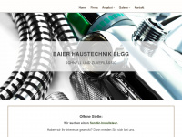 baier-elgg.ch Webseite Vorschau