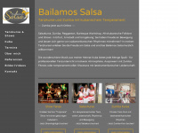 bailamos-salsa.de Webseite Vorschau