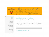 bailarte.ch Webseite Vorschau