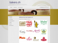 bakers.ch Webseite Vorschau